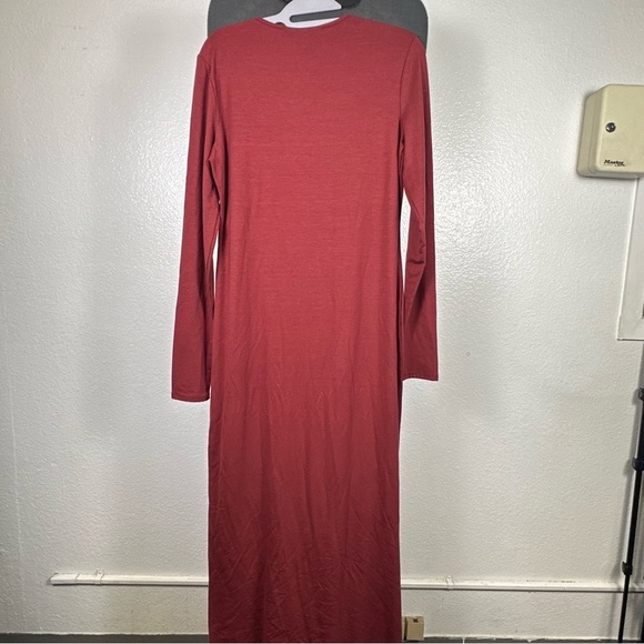 Reformation Elegant Long Sleeve Dress Size L - Picture 3 of 6